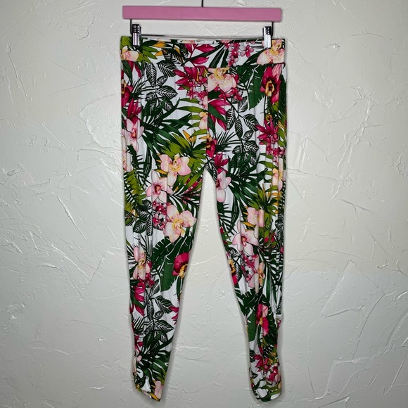 Michael Lauren Pablo Pant Floral Palm Hawaiian - Picture 2 of 5